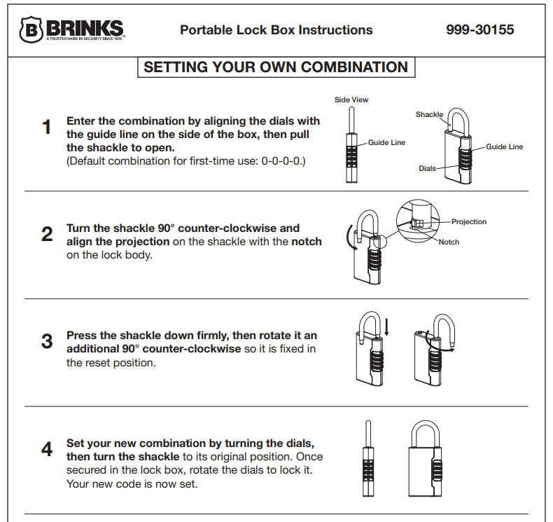 175-80005 Portable Lock Box – Brinks Locks